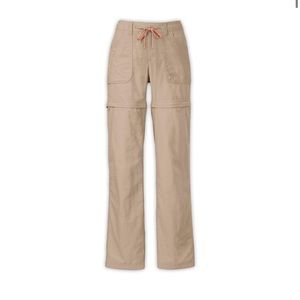 The North Face Horizon II Convertible Pant Women’s Size 12 ‎ Dune Beige NWT